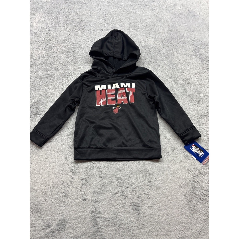 Miami‎ Heat NBAToddler Sweatshirt 3T Performance Hoodie Black Pullover